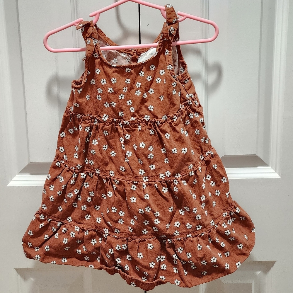 Little Co by Lauren Conrad 18M Dress Flower with Toggle Button in Back